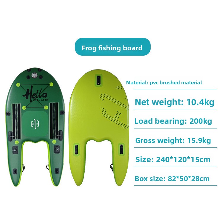 Planche de pêche gonflable en  - Fishing Boat Paddle avis et prix