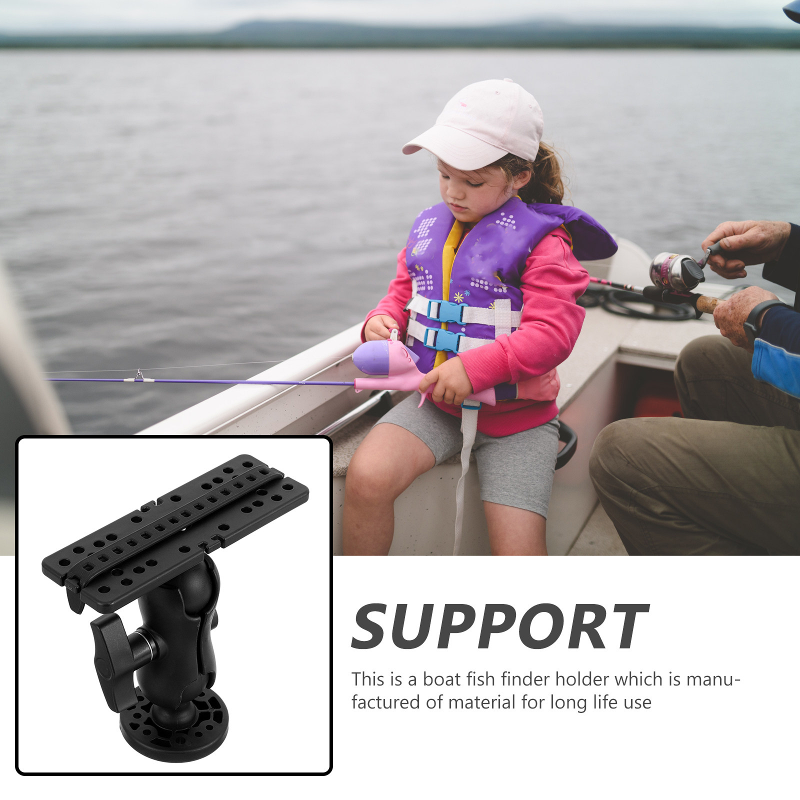 Support pour sondeur de pêche  - Fishing Boat Depth Finder avis et prix